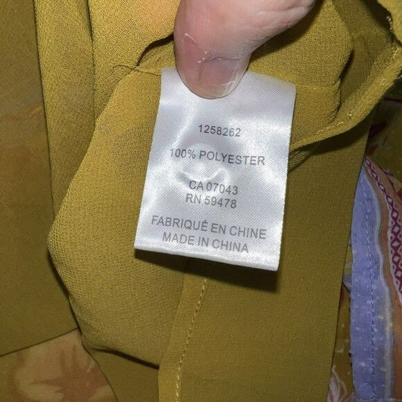 Joie Womens Multicolor Peasant Top Size Size Medium - Picture 4 of 4